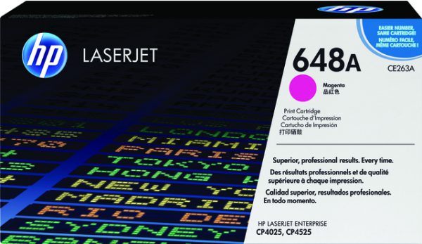 CE263A - HP Toner Cartridge 648A Magenta 11.000vel