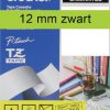 TZE-731 - Brother Lettertape P-Touch 12mm 8m Groen Zwart
