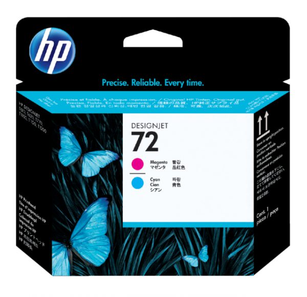 C9383A - HP Printhead 72 Cyaan & Magenta