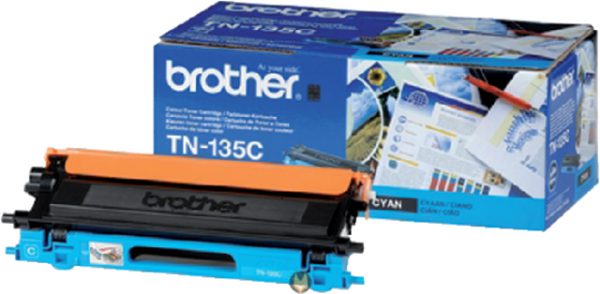 TN-135C - Brother Toner Cartridge Cyaan 4.000vel 1st