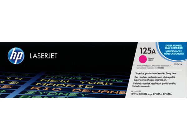 CB543A - HP Toner Cartridge 125A Magenta 1.400vel