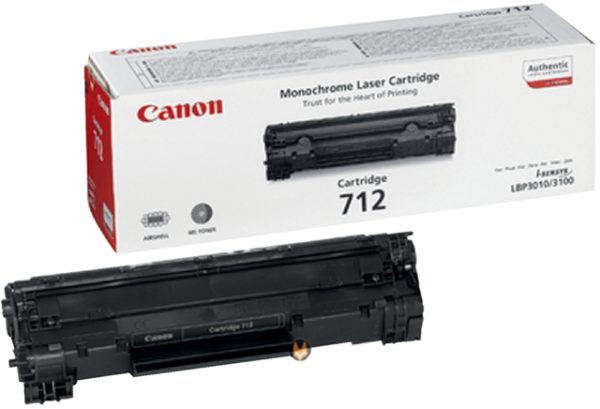 1870B002AA - CANON Toner Cartridge 712 Black 1.500vel 1st