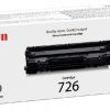 3483B002 - CANON Toner Cartridge 726 Black 2.100vel