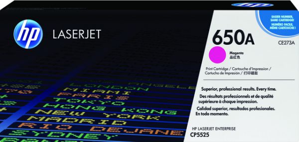 CE273A - HP Toner Cartridge 650A Magenta 15.000vel