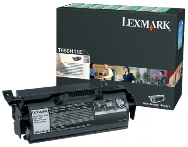 T650H11E - LEXMARK Toner Cartridge Black 25.000vel 1st