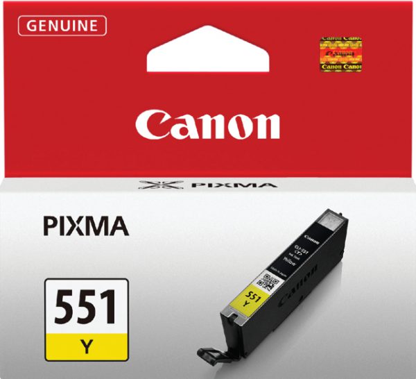 6511B001 - CANON Inkt Cartridge CLI-551Y Yellow 7ml