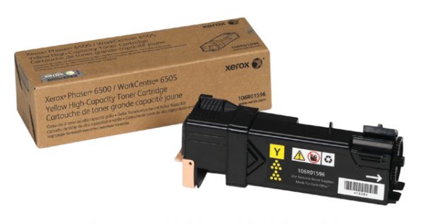 106R01596 - Xerox Toner Cartridge Yellow 2.500vel 1st