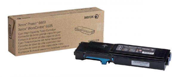 106R02229 - Xerox Toner Cyaan 6.000vel 1st