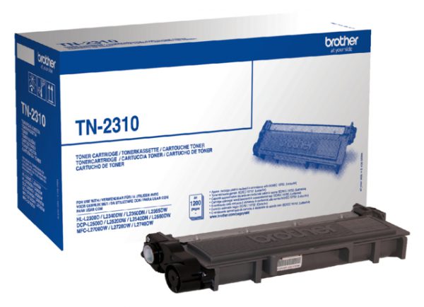 TN-2310 - Brother Toner Cartridge Black 1.200vel 1st