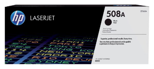 CF360A - HP Toner Cartridge 508A Black 6.000vel 1st