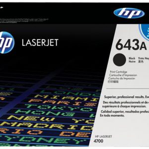 Q5950A - HP Toner Cartridge 643A Black 11.000vel