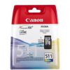 2972B001 - CANON INK Inkt Cartridge CL-511 Cyaan & Magenta & Yellow 9ml
