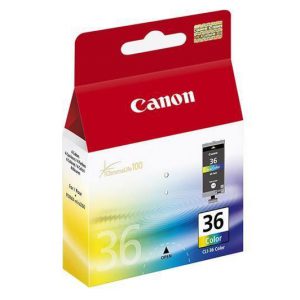 1511B001 - CANON INK Inkt Cartridge CLI-36 Cyaan & Magenta & Yellow 12ml