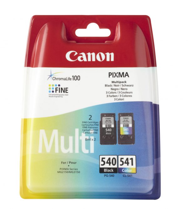 5225B006 - CANON Inkt Cartridge PG-540 / CL-541 Black & Cyaan & Magenta & Yellow 8ml Multipack