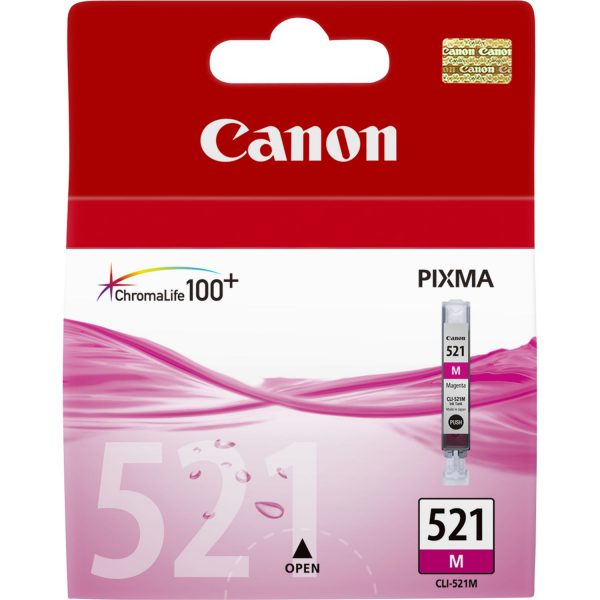 2935B001 - CANON Inkt Cartridge CLI-521M Magenta 9ml 1st