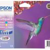 C13T08074011 - EPSON Inkt Cartridge T0807 Black & Cyaan & Magenta & Yellow & Light Cyaan & Light Magenta 44,4ml Multipack