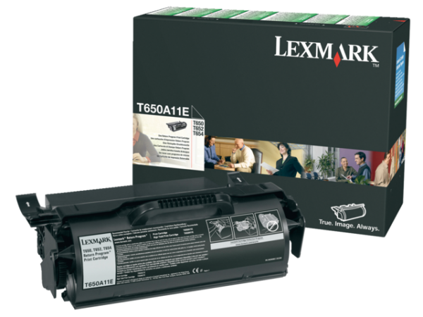T650A11E - LEXMARK Toner Cartridge Black 7.000vel 1st