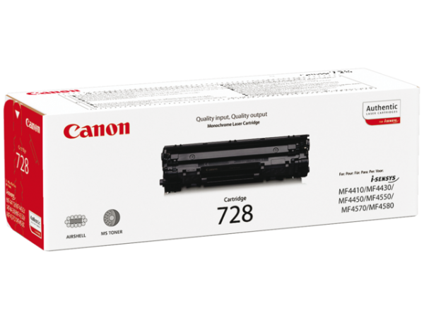 3500B002 - CANON Toner Cartridge 728 Black 2.100vel