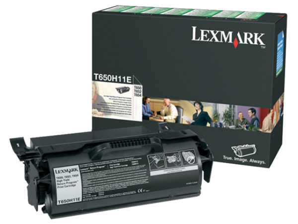 T650H11E - LEXMARK Toner Cartridge Black 25.000vel 1st