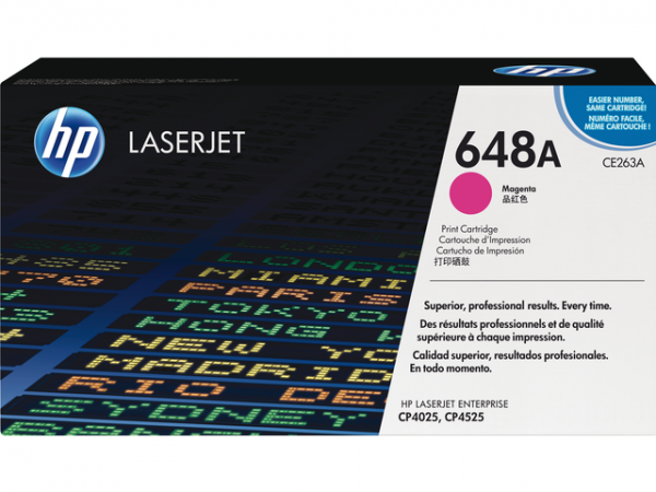 CE263A - HP Toner Cartridge 648A Magenta 11.000vel