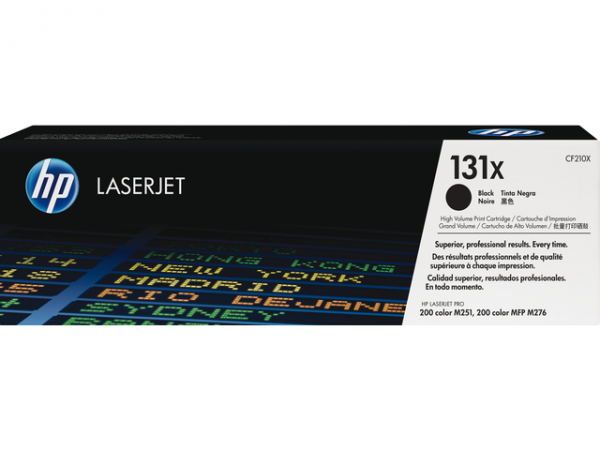 CF210X - HP Toner Cartridge 131X Black 2.400vel