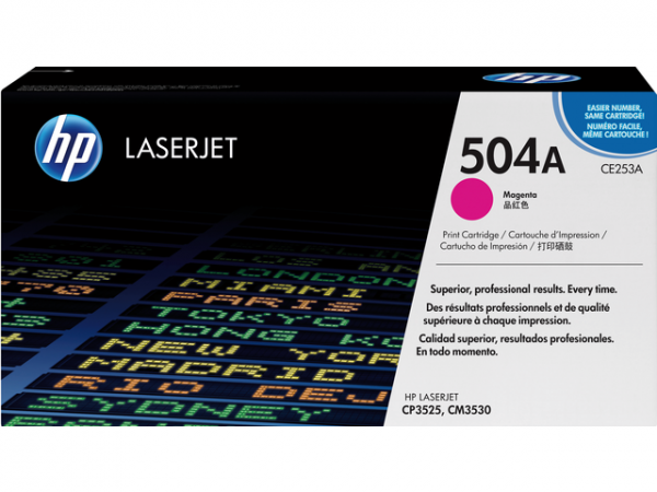 CE253A - HP Toner Cartridge 504A Magenta 7.000vel