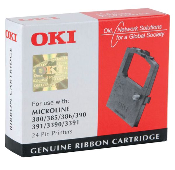 OKIR390 - OKI Inkt Lint Ml390/391 Black 1st