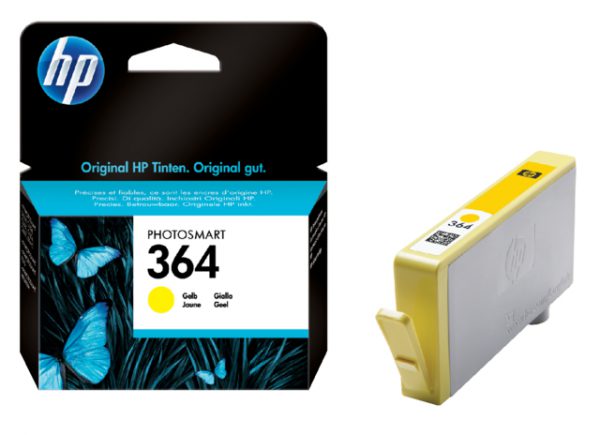 CB320EE - HP Inkt Cartridge 364 Yellow 3ml