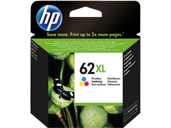 C2P07AE - HP Inkt Cartridge 62XL Cyaan & Magenta & Yellow 1st