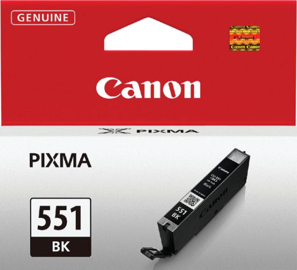 6508B001 - CANON Inkt Cartridge CLI-551BK Black 7ml