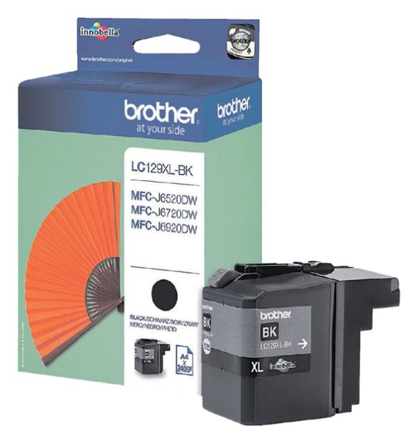 LC129XLBK - Brother Inkt Cartridge LC-129XLBK Black 50ml