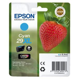 C13T29924010 - EPSON Inkt Cartridge Cyaan 6.4ml 1st