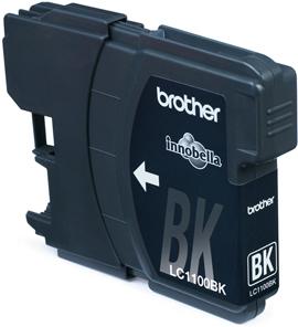 LC-1100BK - Brother Inkt Cartridge Black 6,5ml 1st