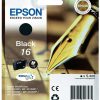C13T16214010 - EPSON Inkt Cartridge 16 Black 5,4ml 1st