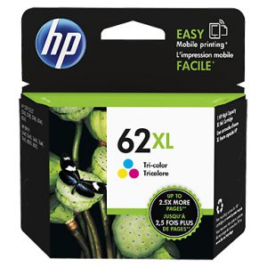C2P07AE - HP Inkt Cartridge 62XL Cyaan & Magenta & Yellow 1st