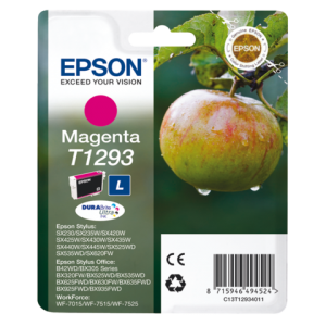 C13T12934012 - EPSON Inkt Cartridge T1293 Magenta 7ml 1st