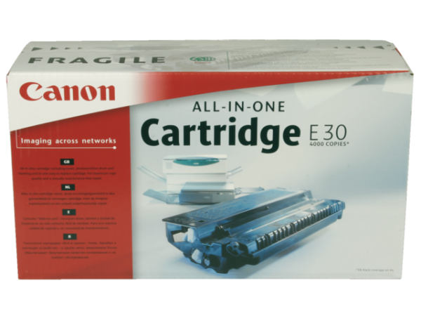 1491A003BA - CANON Toner Cartridge E30 Black 4.000vel 1st