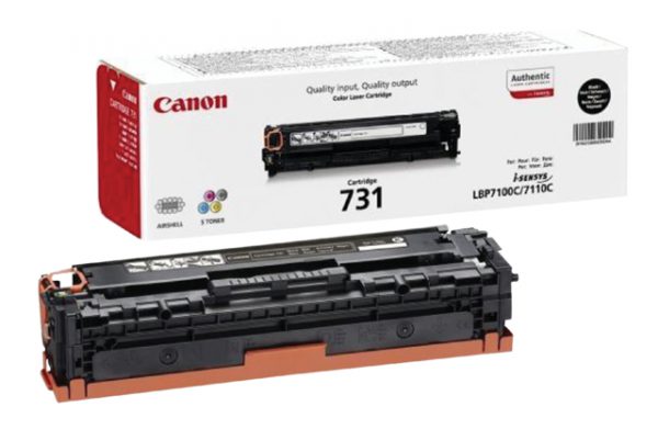 6272B002 - CANON Toner Cartridge 731 Black 1.500vel