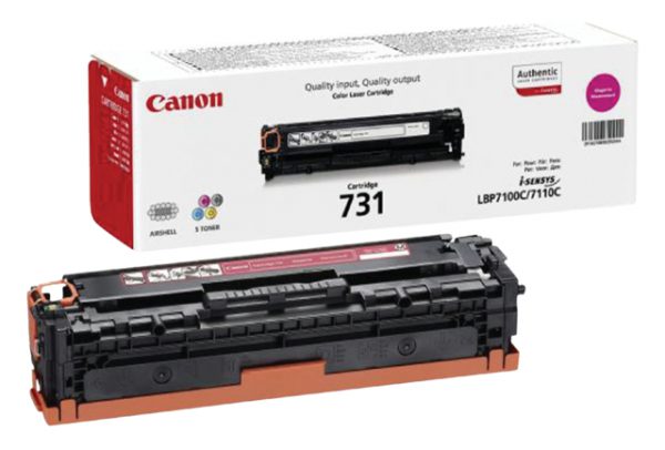 6272B002 - CANON Toner Cartridge 731 Black 1.500vel