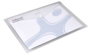 2101660 - REXEL Enveloptas Ice Transparant 5st A4