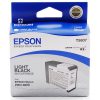 C13T580700 - EPSON Inkt Cartridge T5807 Light Black 80ml 1st