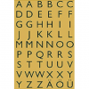 4145 - HERMA Speciaal Etiket Folie Letters A-Z no:4145 13x12mm Goud 1 Pak