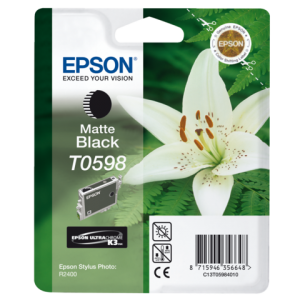C13T05984010 - EPSON Inkt Cartridge T0598 Black 13ml 1st