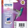 C13T08064011 - EPSON Inkt Cartridge T0806 Light Magenta 7,4ml 1st