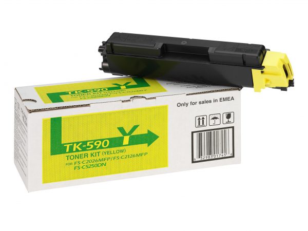 1T02KVANL0 - Kyocera Toner Cartridge Yellow 5.000vel 1st