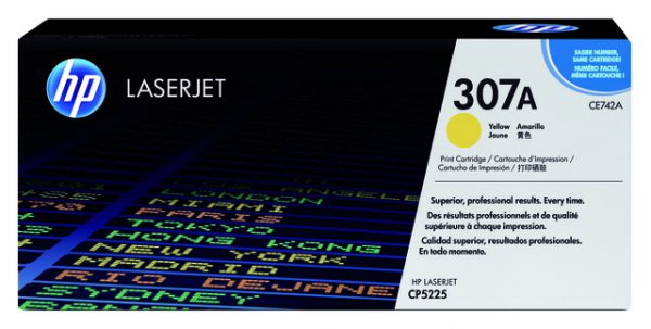 CE742A - HP Toner Cartridge 307A Yellow 7.300vel