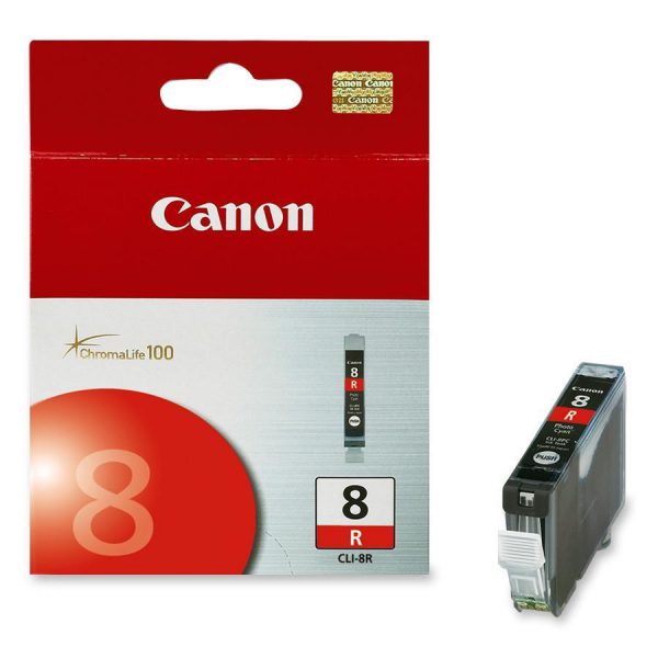 0626B001 - CANON Inkt Cartridge CLI-8R Red 13ml 1st