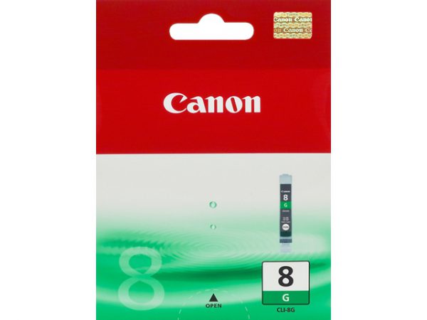 0627B001 - CANON Inkt Cartridge CLI-8G Green 13ml 1st
