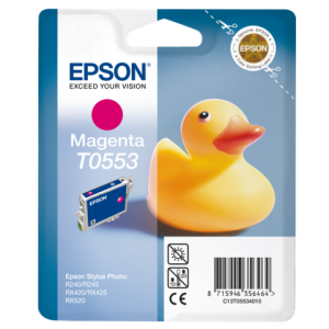 C13T05534010 - EPSON Inkt Cartridge T0553 Magenta 8ml