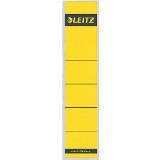 16430015 - LEITZ/ESSELTE Rugetiket Zelfklevend Geel 10st 38x190mm